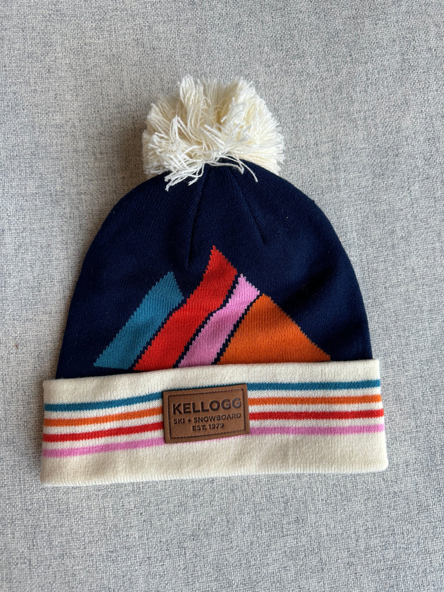 Retro Pom Beanie
