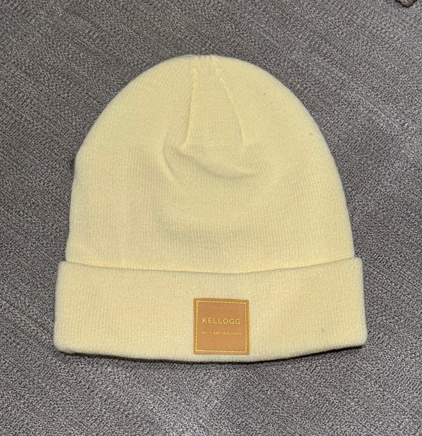 Cream Beanie