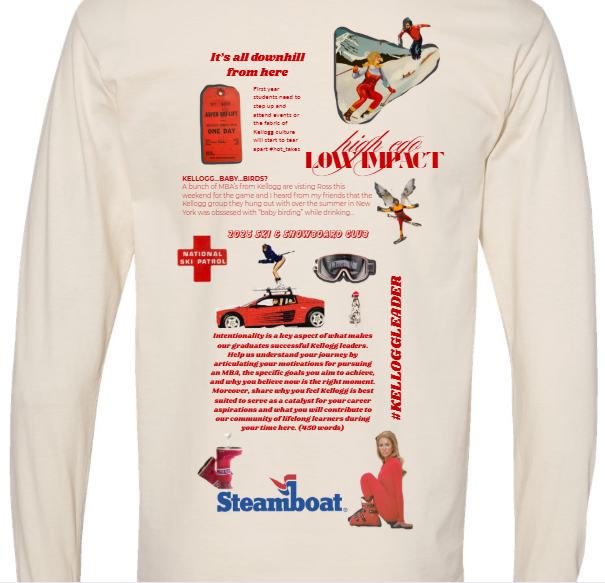 Après Patrol Red & Cream Long Sleeve