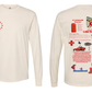 Après Patrol Red & Cream Long Sleeve