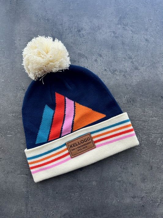Retro Pom Beanie