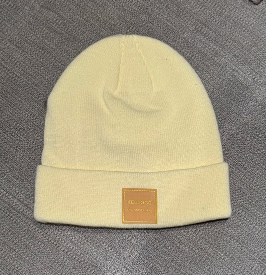 Cream Beanie